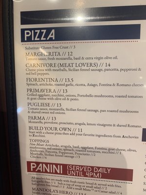 Menu photo 8 Mandola's Italian Kitchen Tampa, FL Menu photo 8 Mandola's Italian Kitchen Tampa, FL