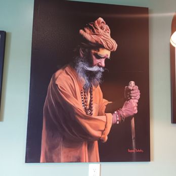 Urban Rrasoi - Painting on the wall. - Indian Near Me - Miami, Florida Urban Rrasoi - Painting on the wall. - Indian Near Me - Miami, Florida