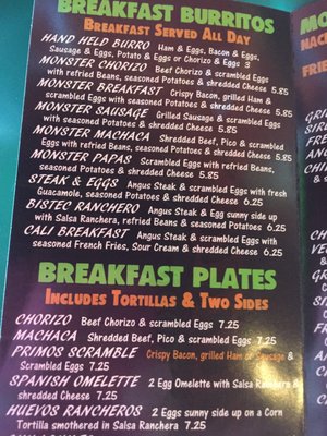 Menu photo 8 Los Primos Mexican Food Solana Beach, CA