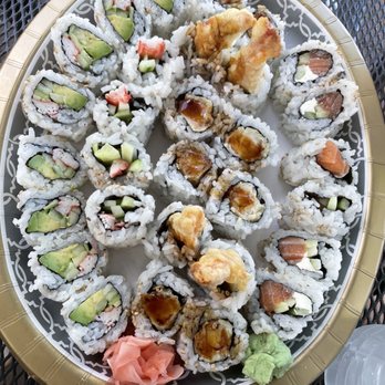 Umi Sushi - California roll, Philadelphia roll and Shrimp Tempura roll - Sushi Bars Near Me - Yorktown, Virginia Umi Sushi - California roll, Philadelphia roll and Shrimp Tempura roll - Sushi Bars Near Me - Yorktown, Virginia