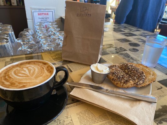 Elements Books Coffee Beer by null