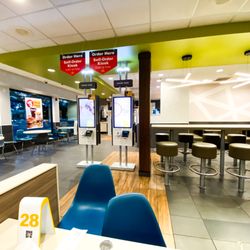 McDonald's - Dining room view toward counter