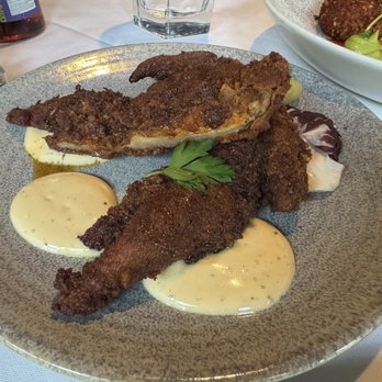 Log Haven - HOT HONEY FRIED QUAIL: house pickles and chilies, Tabasco ranch, radicchio - New American Near Me - Salt Lake City, Utah Log Haven - HOT HONEY FRIED QUAIL: house pickles and chilies, Tabasco ranch, radicchio - New American Near Me - Salt Lake City, Utah