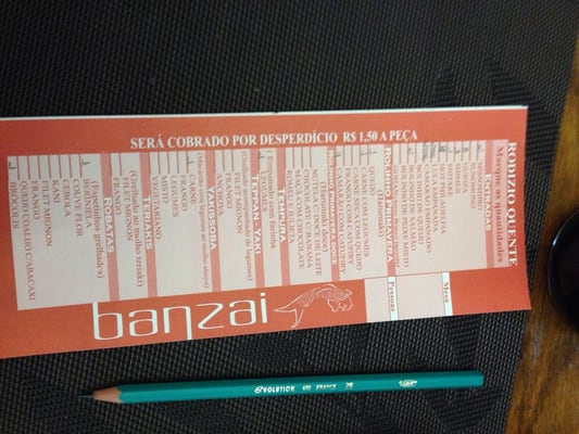 Menu photo 2 Restaurante Banzai Sushi Brasília, DF