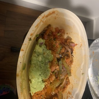 Chipotle Mexican Grill - They basically gave me salsa with guacamole. - Mexican Near Me - Seattle, Washington