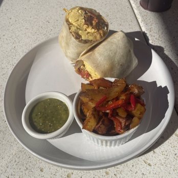 Red Maple - Brisket breakfast burrito - Cafes Near Me - Los Angeles, California Red Maple - Brisket breakfast burrito - Cafes Near Me - Los Angeles, California