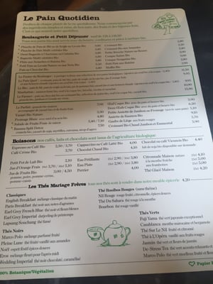 Menu photo 1 Le Pain Quotidien Lille, 59