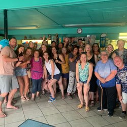 Raider Express Salinas Cafe - Our big group