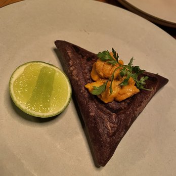 Cosme - Another special with uni on top - Mexican Near Me - New York, New York Cosme - Another special with uni on top - Mexican Near Me - New York, New York