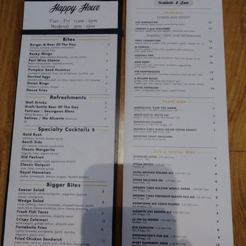 foothill - Menu - New American Near Me - Pasadena, California