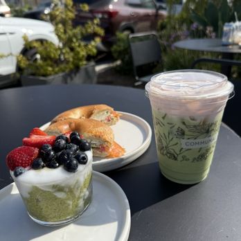 Communal Coffee - Matcha chia pudding was sooooo goood! - Cafes Near Me - Oceanside, California