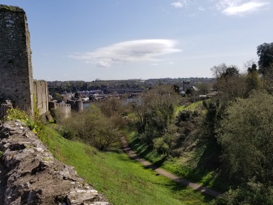 Chepstow Castle by null