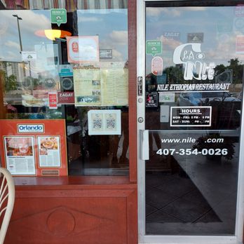 Nile Ethiopian - Entrance to Restaurant - Ethiopian Near Me - Orlando, Florida