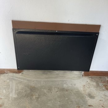Hampton Fence and Structure - New entry door for crawl space, another placed on the other side of house - Fences & Gates Near Me Hampton Fence and Structure - New entry door for crawl space, another placed on the other side of house - Fences & Gates Near Me
