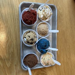 NoBaked Cookie Dough - Cookie dough flight