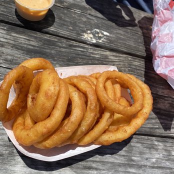 Captain's Kitchen - Large Onion Rings - Seafood Near Me - Atlantic Beach, North Carolina