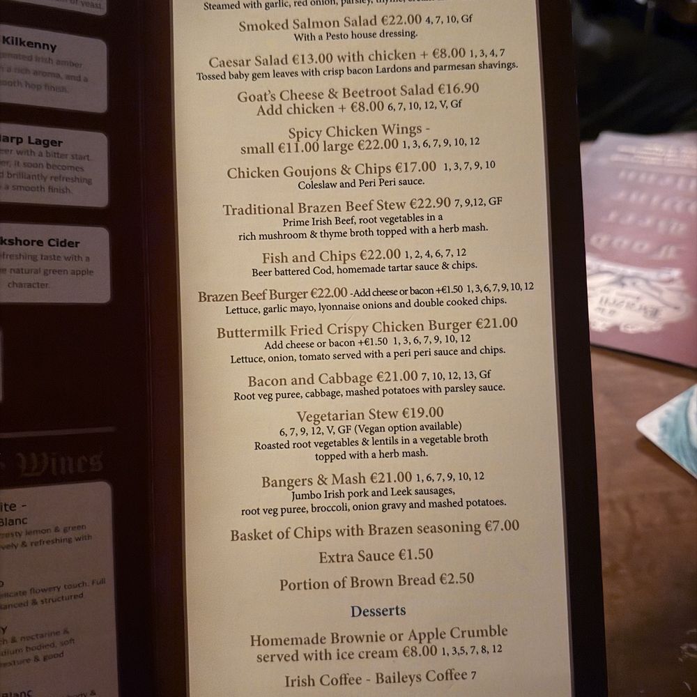 The Brazen Head - Pubs Near Me - Dublin, D