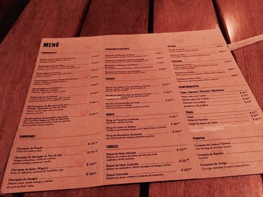 Menu photo 1 Los Infernales Buenos Aires, C