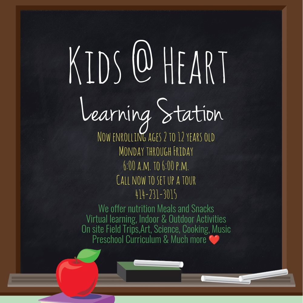 Kids At Heart Learning Station - childcare center in Milwaukee, WI