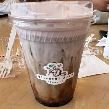 Blissful Brew Coffee Co - Chocolate cherry cold brew (so good) - Coffee & Tea Near Me - Lockport, Illinois