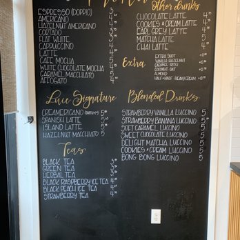 Luce Ave Coffee Roasters - menu - Coffee & Tea Near Me - Houston, Texas Luce Ave Coffee Roasters - menu - Coffee & Tea Near Me - Houston, Texas