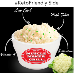 Muscle Maker Grill - Now serving cauliflower rice!