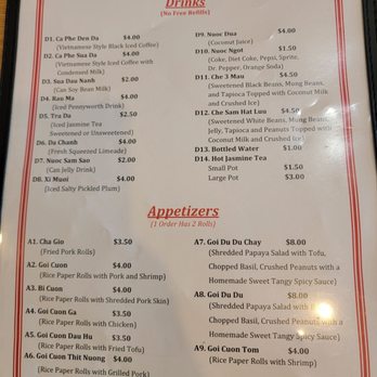 Pho Tay Do - Menu - Vietnamese Near Me - Richmond, Virginia