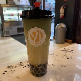 SH91 Dessert - Matcha brown sugar pearl milk - Desserts Near Me - Victoria, British Columbia