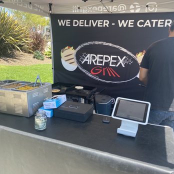 Arepex Grill - The set up - Venezuelan Near Me - San Diego, California