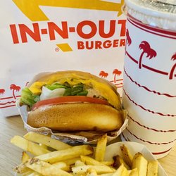 In-N-Out Burger - New Year's Day cravings! Grilled Cheese, animal style!