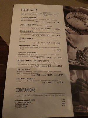 Menu photo 5 Scaddabush Mississauga, ON