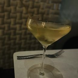 Extra dirty gin martini. I think they had botanist for gin. Extra dirty gin martini. I think they had botanist for gin.
