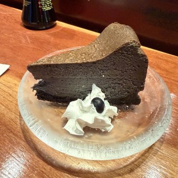 Sushi Sake - Black sesame Basque Cheesecake - Japanese Near Me - Richardson, Texas