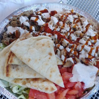 The Halal Guys - Platter all the way at The Halal Guys in Boston - Middle Eastern Near Me - Boston, Massachusetts