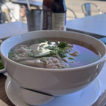 KJB Pho and Eggrolls - Rare beef pho - Vietnamese Near Me - Costa Mesa, California KJB Pho and Eggrolls - Rare beef pho - Vietnamese Near Me - Costa Mesa, California
