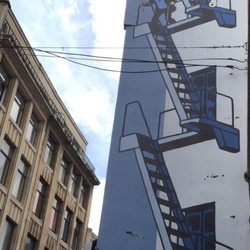 Fresque Tintin