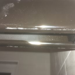Scratches on frame Scratches on frame