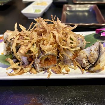 Kiku Sushi - The Monster Roll. Loved it! - Sushi Bars Near Me - Chino Hills, California Kiku Sushi - The Monster Roll. Loved it! - Sushi Bars Near Me - Chino Hills, California