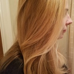 Hair By Lisa Marie - Warm Honey Blonde Balayage
