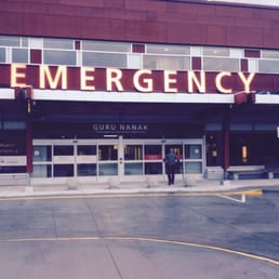 Emergency entrance facing King George Highway Emergency entrance facing King George Highway