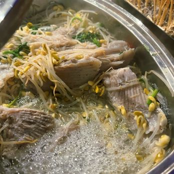 Haejang - Steamed Skate (Honggeo-Jjim) 홍아찜 - Korean Near Me - New York, New York