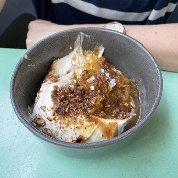The Daily - Yogurt with honey, granola, apples and pumpkin - Coffee & Tea Near Me - Charleston, South Carolina The Daily - Yogurt with honey, granola, apples and pumpkin - Coffee & Tea Near Me - Charleston, South Carolina