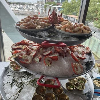 Limani - Washington - Oyster, Shrimp, and Lobster tower for brunch - Mediterranean Near Me - Washington, DC, District of Columbia