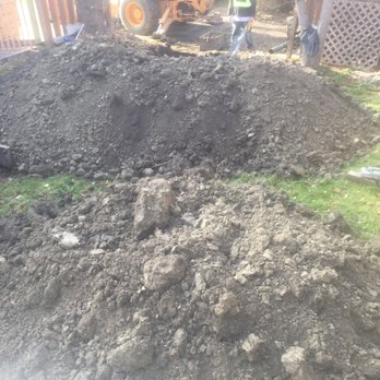 George's Ditching & Trucking - It might look like a mess, but it was all put back in place within a few hours. - Snow Removal Near Me - Edmonton, Alberta