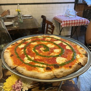 Rubirosa - Tie dye pizza - Italian Near Me - New York, New York Rubirosa - Tie dye pizza - Italian Near Me - New York, New York