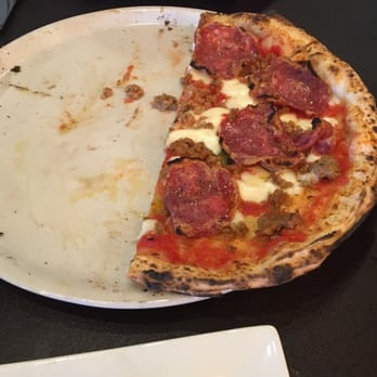Pangea Kitchen - Carfona pizza today. The 4/2016 Carfona pizza which was overloaded with olive oil. None of that now. This is perfect. And delicious! - Pizza Near Me - Evansville, Indiana Pangea Kitchen - Carfona pizza today. The 4/2016 Carfona pizza which was overloaded with olive oil. None of that now. This is perfect. And delicious! - Pizza Near Me - Evansville, Indiana