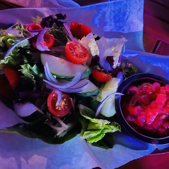 Hula's Bar & Lei Stand - Side salad - Gay Bars Near Me - Honolulu, Hawaii Hula's Bar & Lei Stand - Side salad - Gay Bars Near Me - Honolulu, Hawaii