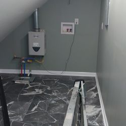 MCM Home Maintenance - Capturing free space in the attic, future home to the laundry room.