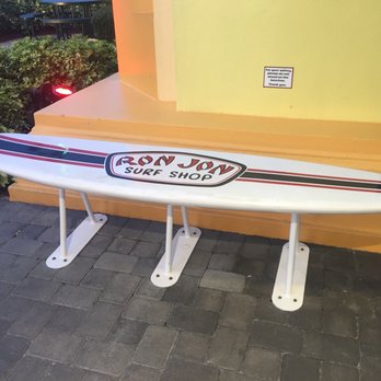 Ron Jon Surf Shop - Surf board seating. - Sports Wear Near Me - Cocoa Beach, Florida