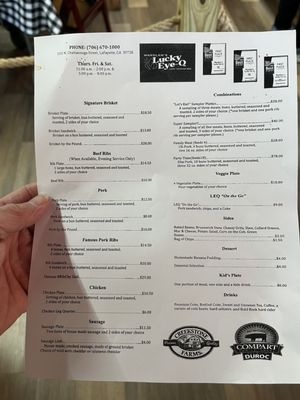 Menu photo 7 Wardlaw’s Lucky Eye Q LaFayette, GA Menu photo 7 Wardlaw’s Lucky Eye Q LaFayette, GA